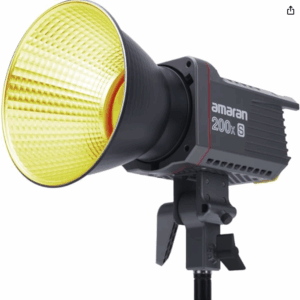 Aputure Amaran 200x LED 2700-6500k 光量&色温度 調光可能　アプリ対応