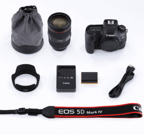 Canon EOS5DMark4フルサイズ一眼レフ＋バッテリ3つ＋充電器付き - 画像 (2)