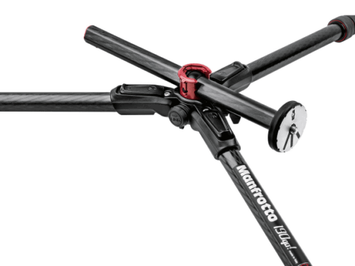 Manfrotto 190go! M-lock  カーボンファイバー三脚4段 ブラック MT190GOC4 - 画像 (3)