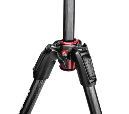 Manfrotto 190go! M-lock  カーボンファイバー三脚4段 ブラック MT190GOC4 - 画像 (2)