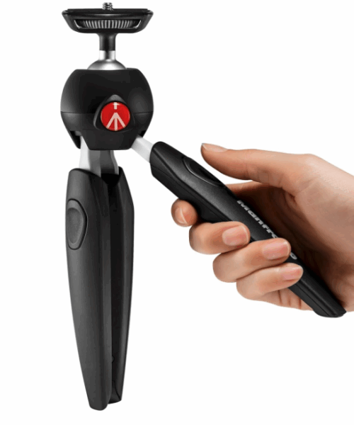 Manfrotto ミニ三脚 PIXIシリーズ PIXI EVO ボール雲台 ブラック MTPIXIEVO-BK - 画像 (2)