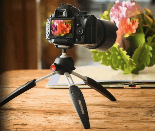 Manfrotto ミニ三脚 PIXIシリーズ PIXI EVO ボール雲台 ブラック MTPIXIEVO-BK - 画像 (3)
