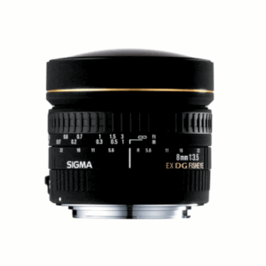 sigma 8mm f3.5  EX DG フィッシュアイレンズ(キャノンEF用)