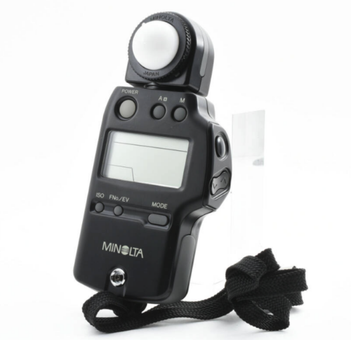撮影用露出計メーター MINOLTA